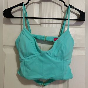 Victoria Secret blue swimsuit bikini top
